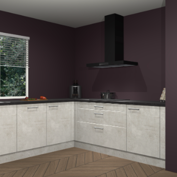 Beton opaal keuken Moroni 37304