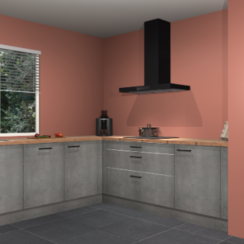 Beton parelgrijs keuken Moroni 37354