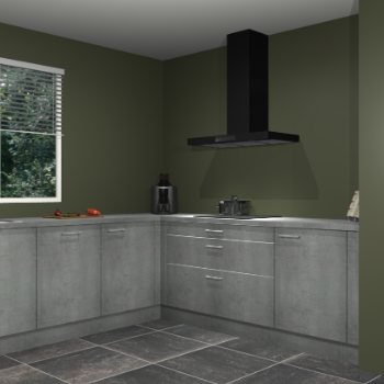 Beton parelgrijs keuken Moroni 37373