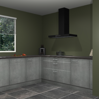 Beton parelgrijs keuken Moroni 37379