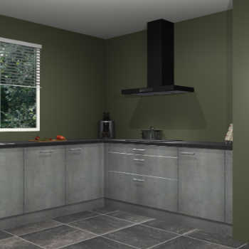 Beton parelgrijs keuken Moroni 37397