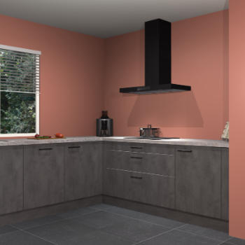 Beton antraciet keuken Moroni 37450