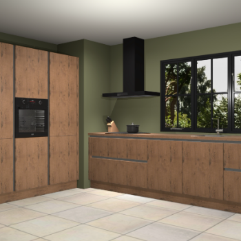 Astoria eiken greeploze keuken Marseille 38540