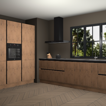 Astoria eiken greeploze keuken Marseille 38573