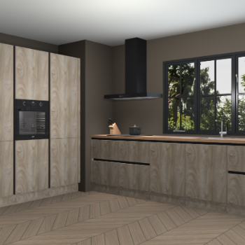 Cantaro eiken greeploze keuken Marseille 38584