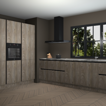 Cantaro eiken greeploze keuken Marseille 38606