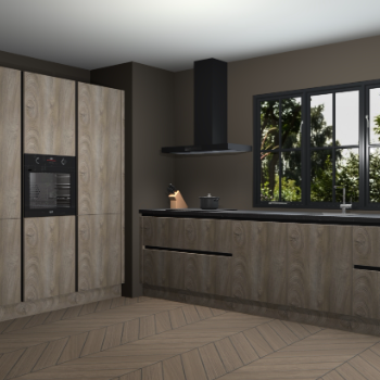 Cantaro eiken greeploze keuken Marseille 38618