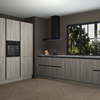 Vuren greeploze keuken Marseille 38724