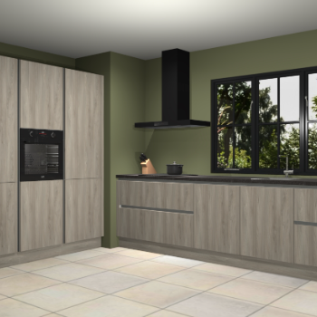 Vuren greeploze keuken Marseille 38727