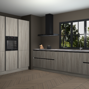 Vuren greeploze keuken Marseille 38742