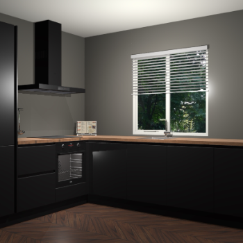 Zwart keuken Doha 37934