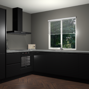 Zwart keuken Doha 37949