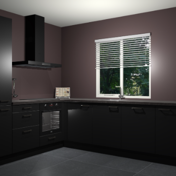 Zwart keuken Doha 37954