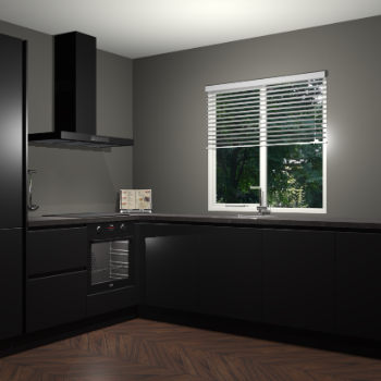 Zwart keuken Doha 37955