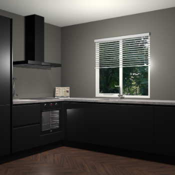 Zwart keuken Doha 37967