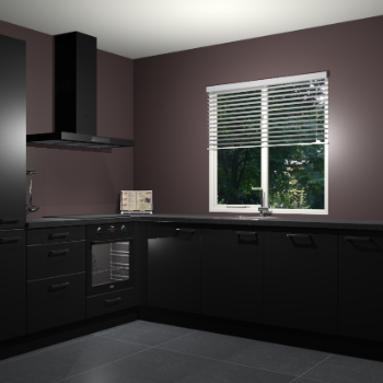 Zwart keuken Doha 37972