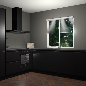 Zwart keuken Doha 37973