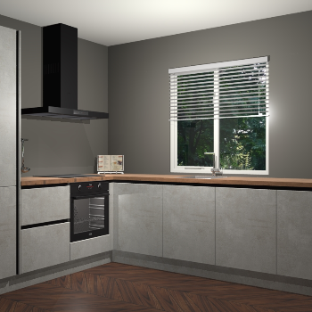 Beton Opaal keuken Doha 38031