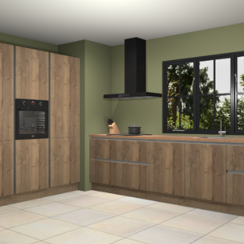 Chocolade eiken greeploze keuken Marseille 38848