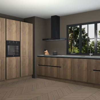 Chocolade eiken greeploze keuken Marseille 38857