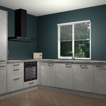 Beton Opaal keuken Doha 38049