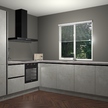 Beton Opaal keuken Doha 38057