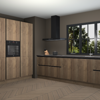 Chocolade eiken greeploze keuken Marseille 38863