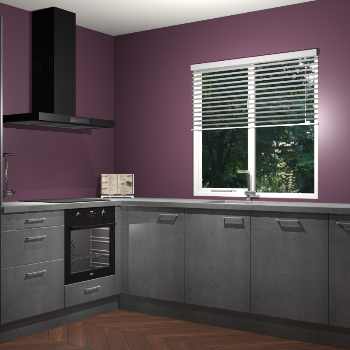 Beton Parelgrijs keuken Doha 38302