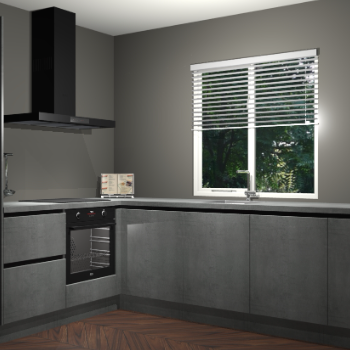 Beton Parelgrijs keuken Doha 38306