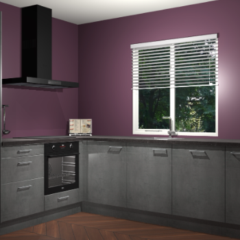 Beton Parelgrijs keuken Doha 38308