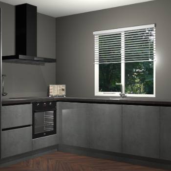 Beton Parelgrijs keuken Doha 38312