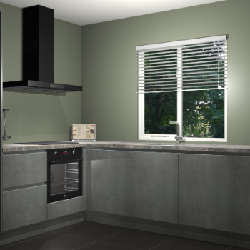 Beton Parelgrijs keuken Doha 38315