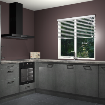 Beton Parelgrijs  keuken Doha 38317