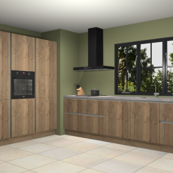 Chocolade eiken greeploze keuken Marseille 38872