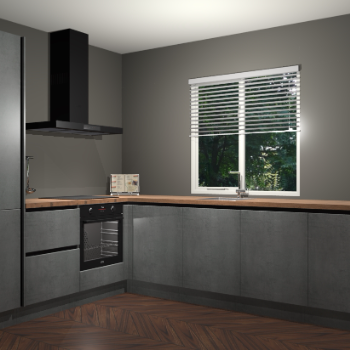 Beton Parelgrijs keuken Doha 38143