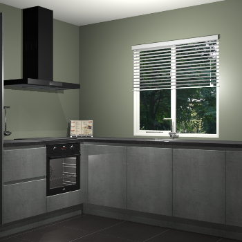 Beton Parelgrijs keuken Doha 38327