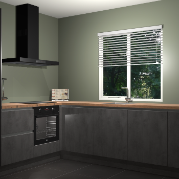 Beton Parelgrijs keuken Doha 38414