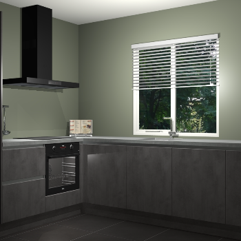 Beton Parelgrijs keuken Doha 38420