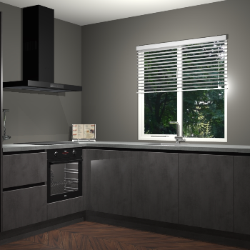 Beton Antraciet keuken Doha 38423