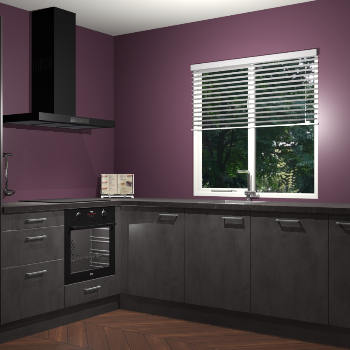 Beton Antraciet keuken Doha 38425