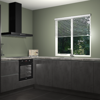 Beton Parelgrijs keuken Doha 38432