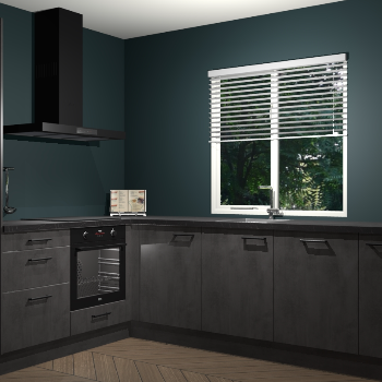 Beton Antraciet keuken Doha 38445