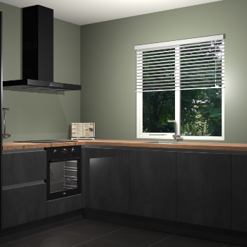 Beton Zwart keuken Doha 38478