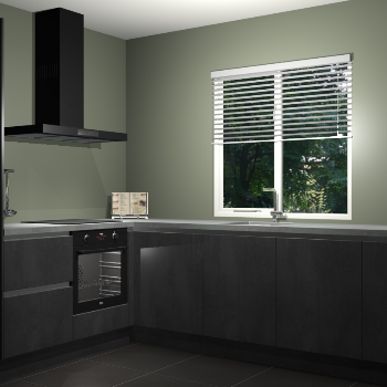 Beton Zwart keuken Doha 38484