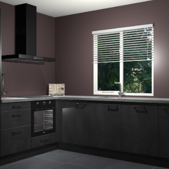 Beton Zwart keuken Doha 38486