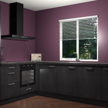 Beton Zwart keuken Doha 38489