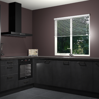 Beton Zwart keuken Doha 38492