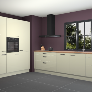 Magnolia hoogglans keuken Marseille 38977