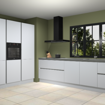 Sneeuwwitte greeploze keuken Marseille 39103