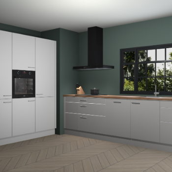 Zijdegrijze keuken Marseille 39170